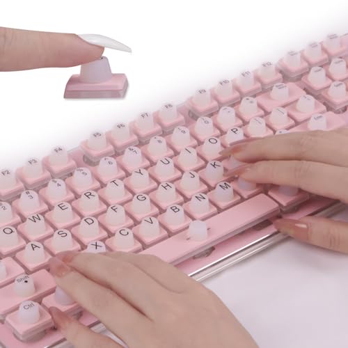 ZORBES® 28 Pcs Keyboard Stickers for Long Nails with Full Key ZORBES® 28 Pcs Keyboard Stickers for Long Nails with Full Key
